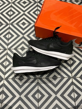 Secure lacing system Sacai LD Waffle Nylon Black (Taille 41)