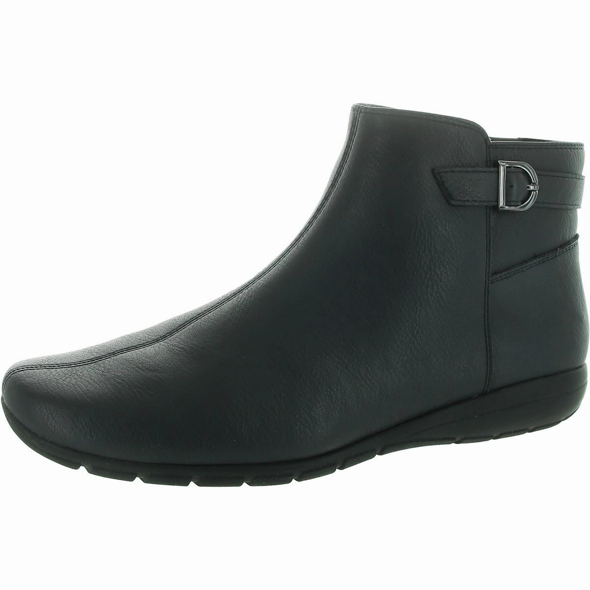 AARA Womens Zipper Manmade Ankle Boots Shock Absorbing Snowy Path Cool Seasons
