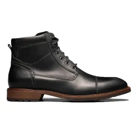 Artist Florsheim Men's Lodge Cap Boot Black
