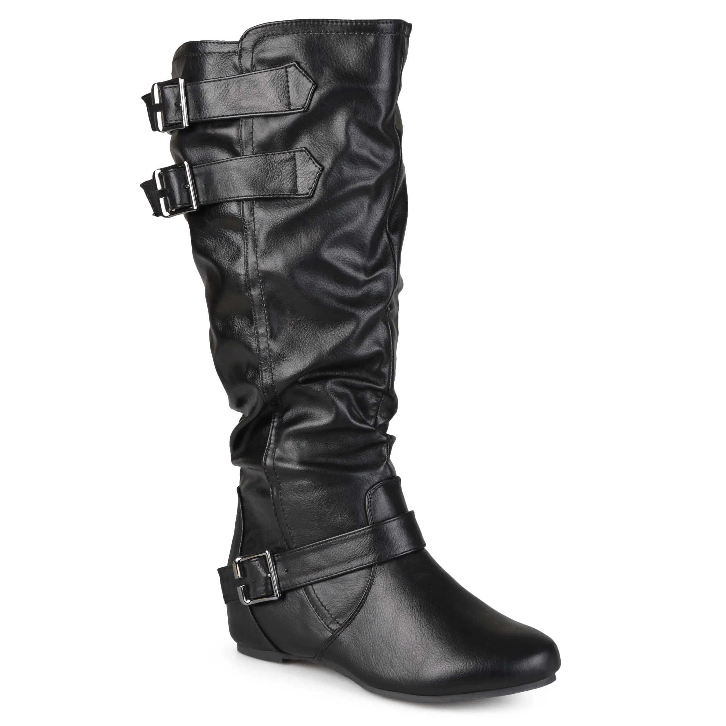 Journee Women's Wide Calf Tiffany Boot Breath Flow Protective Build