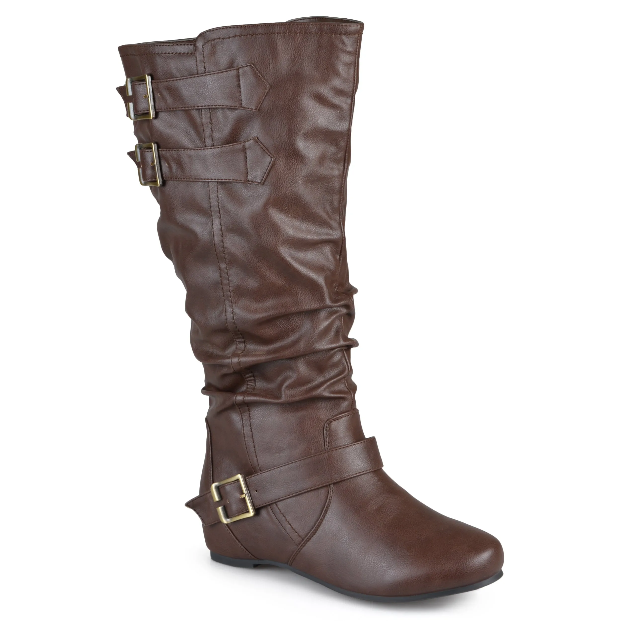 Lace-Up Design Durable Look Journee Women's Wide Calf Tiffany Boot
