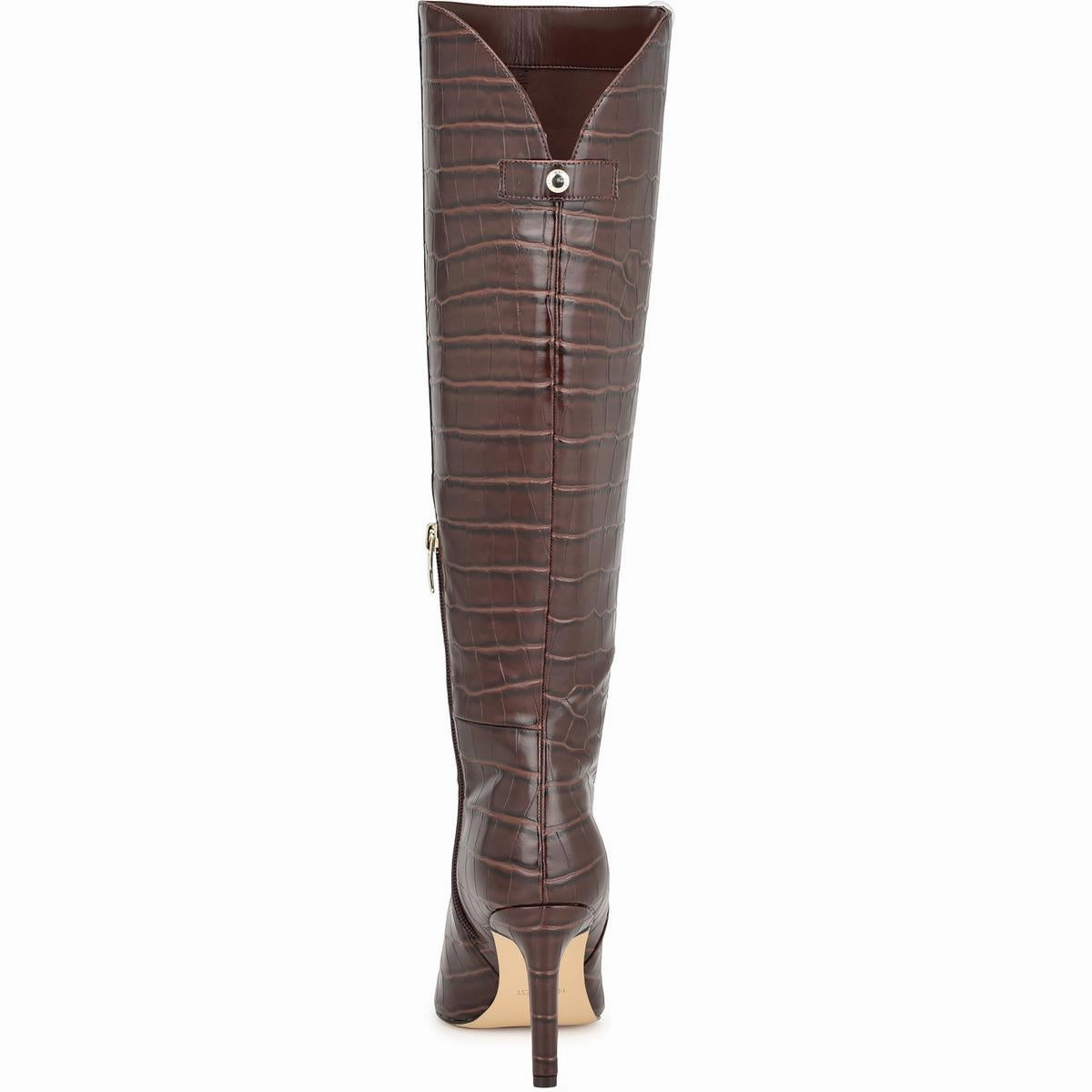 Napts Womens Tall Faux Suede Knee-High Boots Good elasticity