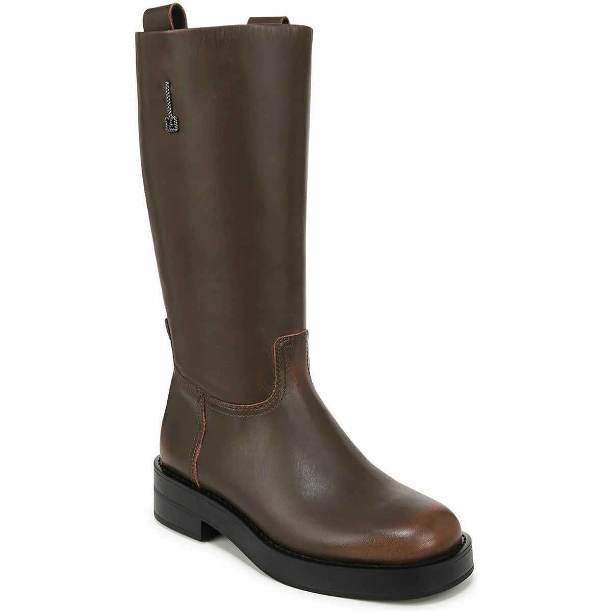 Trevi Womens Leather Tall Knee-High Boots Seamless Feel