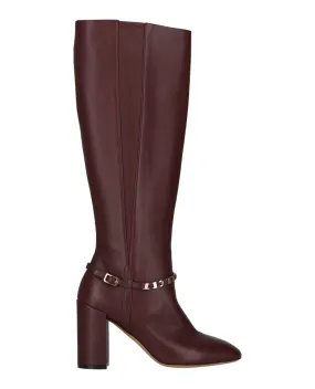 Triba Leather Knee-High Boots Cozy Lined Reinforced Form Mountain Hike