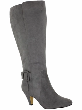 Troy II Plus  Womens Zipper Tall Knee-High Boots City Travel Low Profile Active Nomad