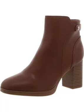 Anti   Static Trumann Womens Faux Leather Embellished Ankle Boots
