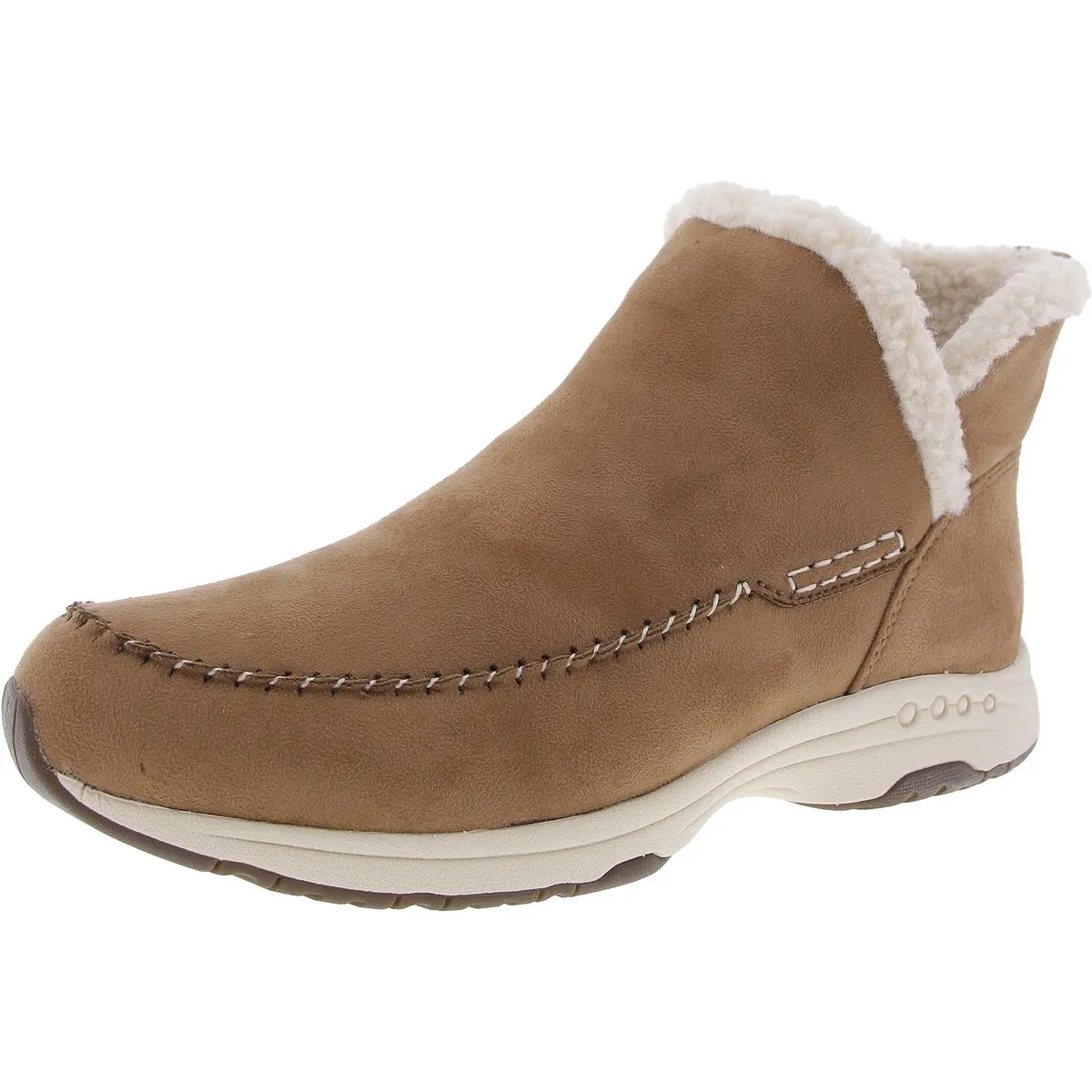 Anti Odor Stylish Explorer Tuva 2 Womens Faux Fur Faux Suede Shearling Boots