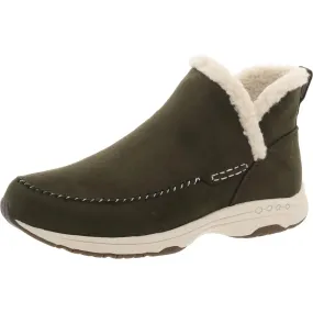 Farm Ready Tuva 2 Womens Faux Fur Faux Suede Shearling Boots