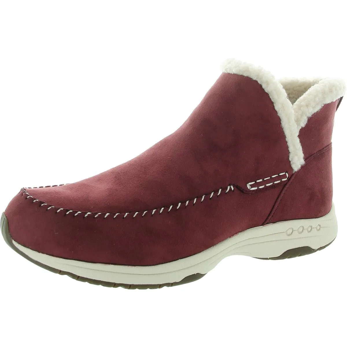 Run Errand Tuva 2 Womens Faux Fur Faux Suede Shearling Boots