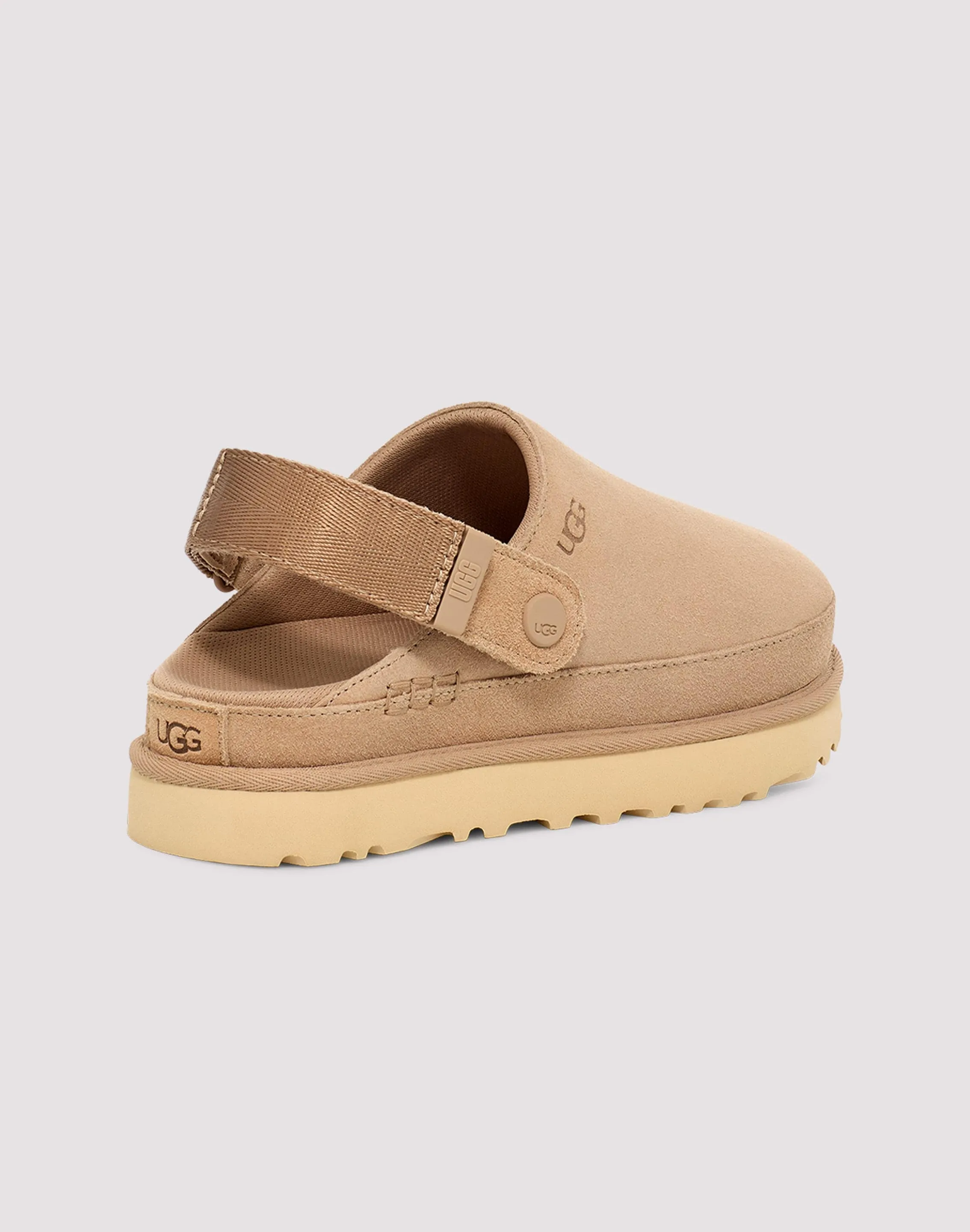 UGG GoldenStar "Sand" Clog Lace-up Premium Performance