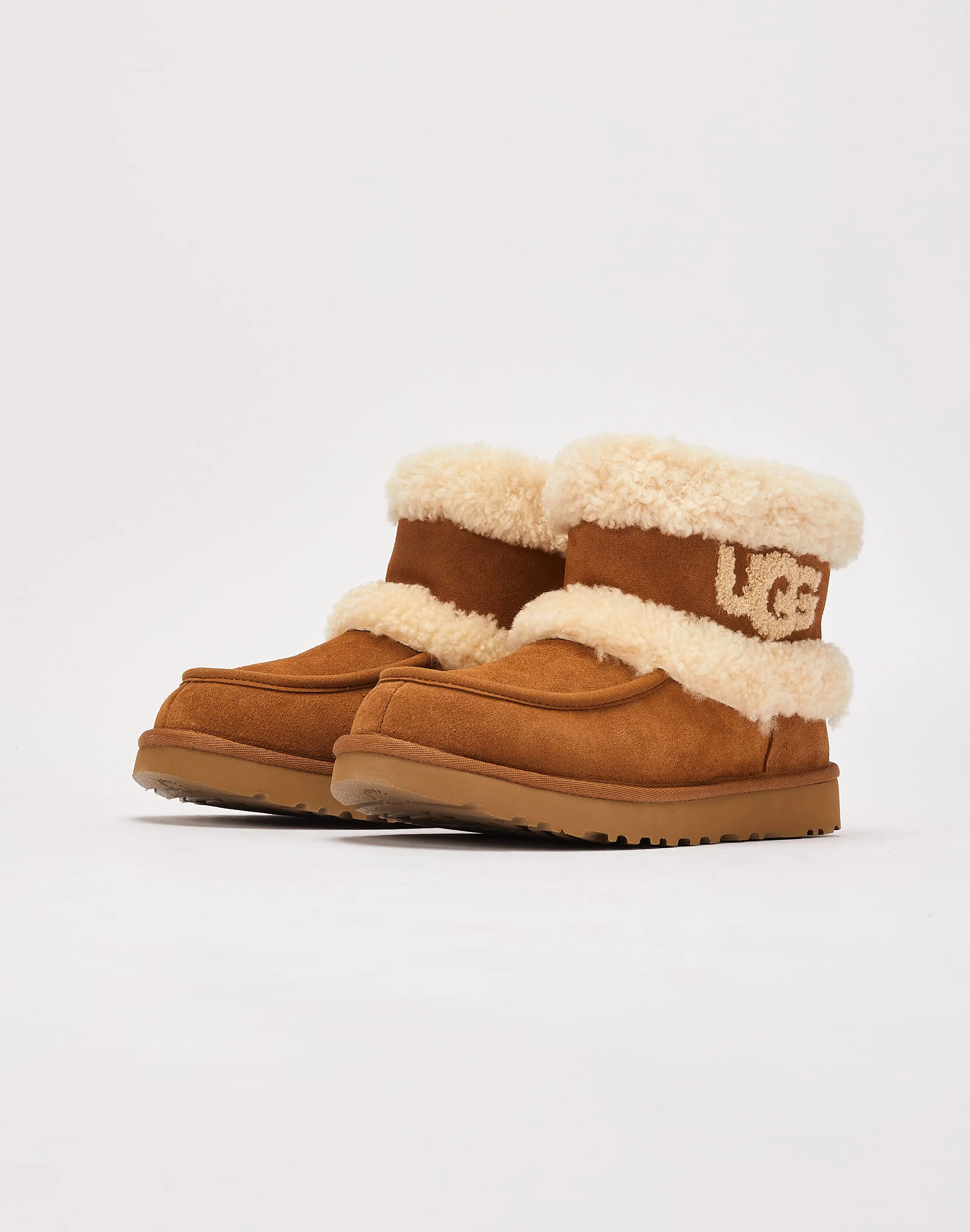 UGG Ultra Mini Fluff Boots Quiet Sole