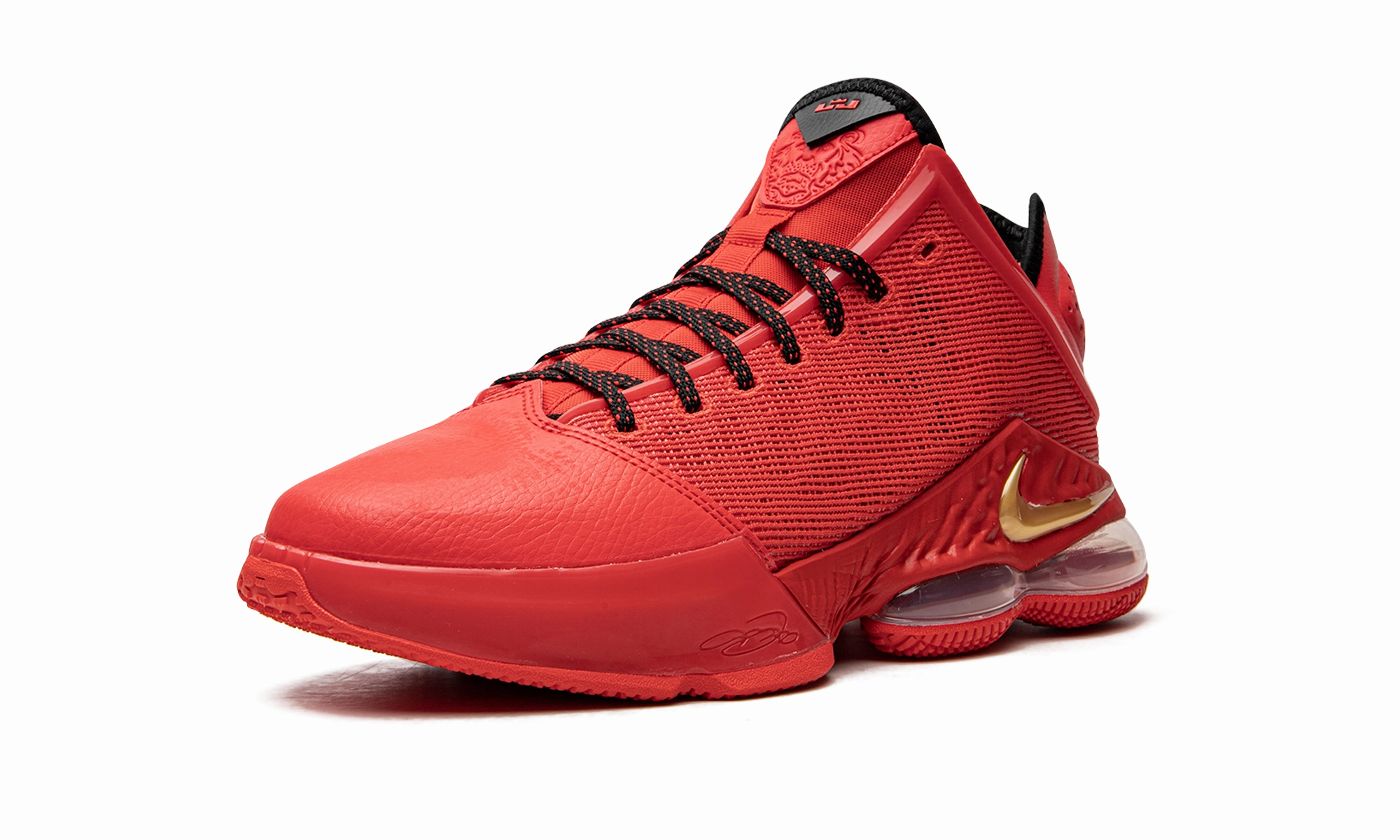 LeBron 19 Low "Light Crimson" No Slip Comfortable wearing