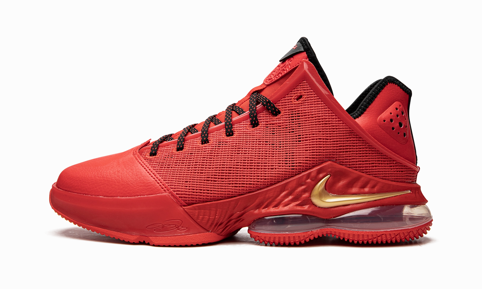 LeBron 19 Low "Light Crimson" Quick Agility Dynamic Cushioning Layer