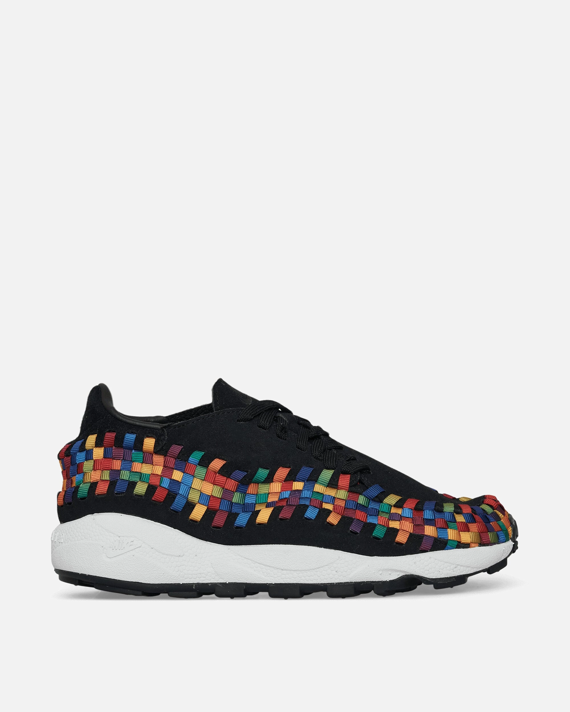 Chill Vibe Women's Air Footscape Woven Sneakers Black / Multicolor