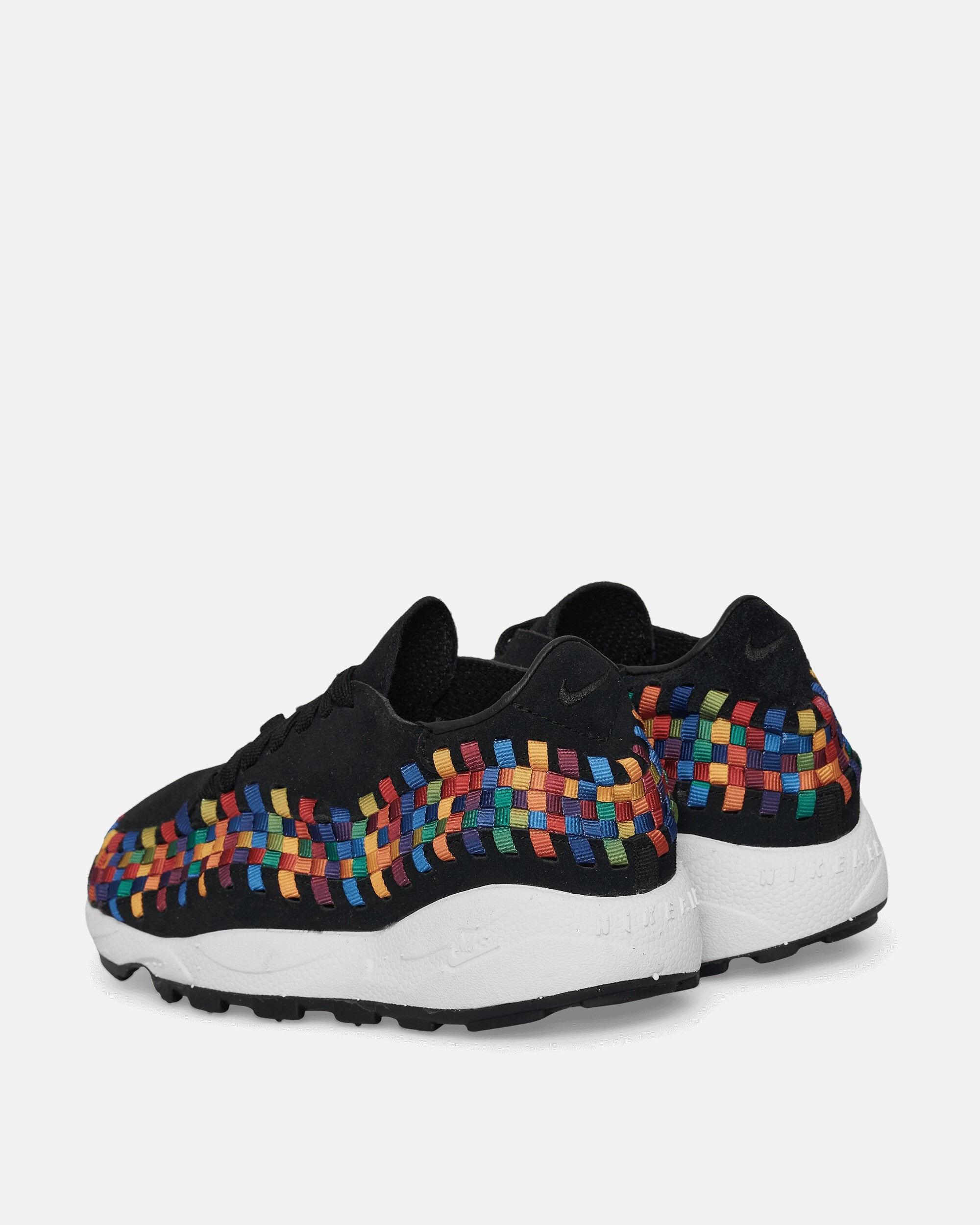 Travel Light Walk Flow Women's Air Footscape Woven Sneakers Black / Multicolor