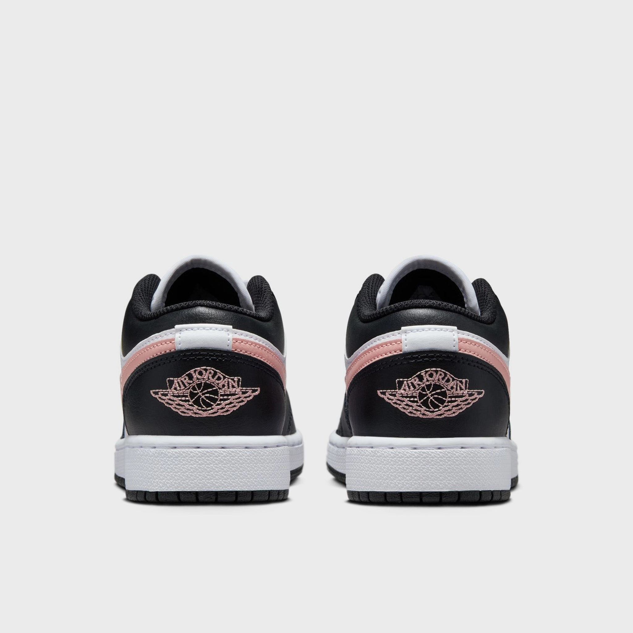 Lateral Containment Walls Jordan 1 Low GS White / Rust Pink - Black