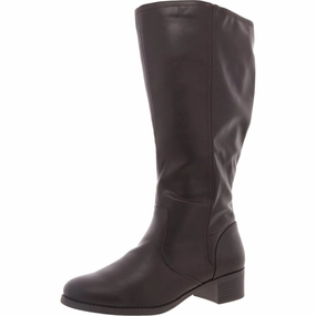 Urban Utility Tucker Plus Womens Zipper Manmade Knee-High Boots