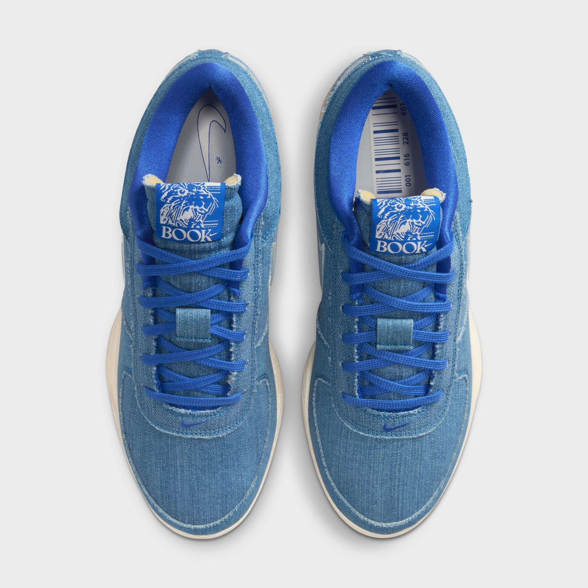 Lateral Stability Frame Lace Lock Mechanism Nike Book 1 Blue / Multi-Colour