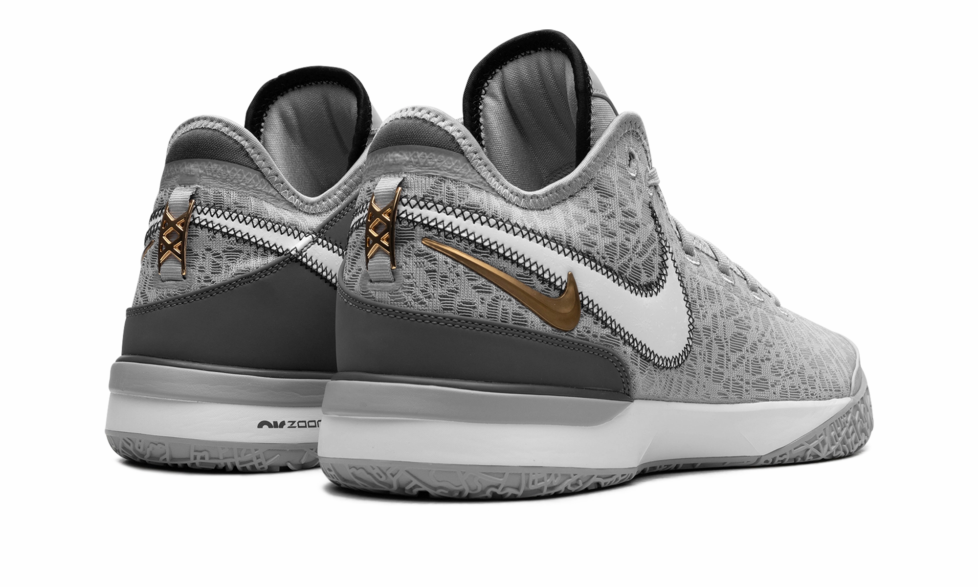 Durable Sole Zoom LeBron NXXT Gen "Wolf Grey Metallic Gold"