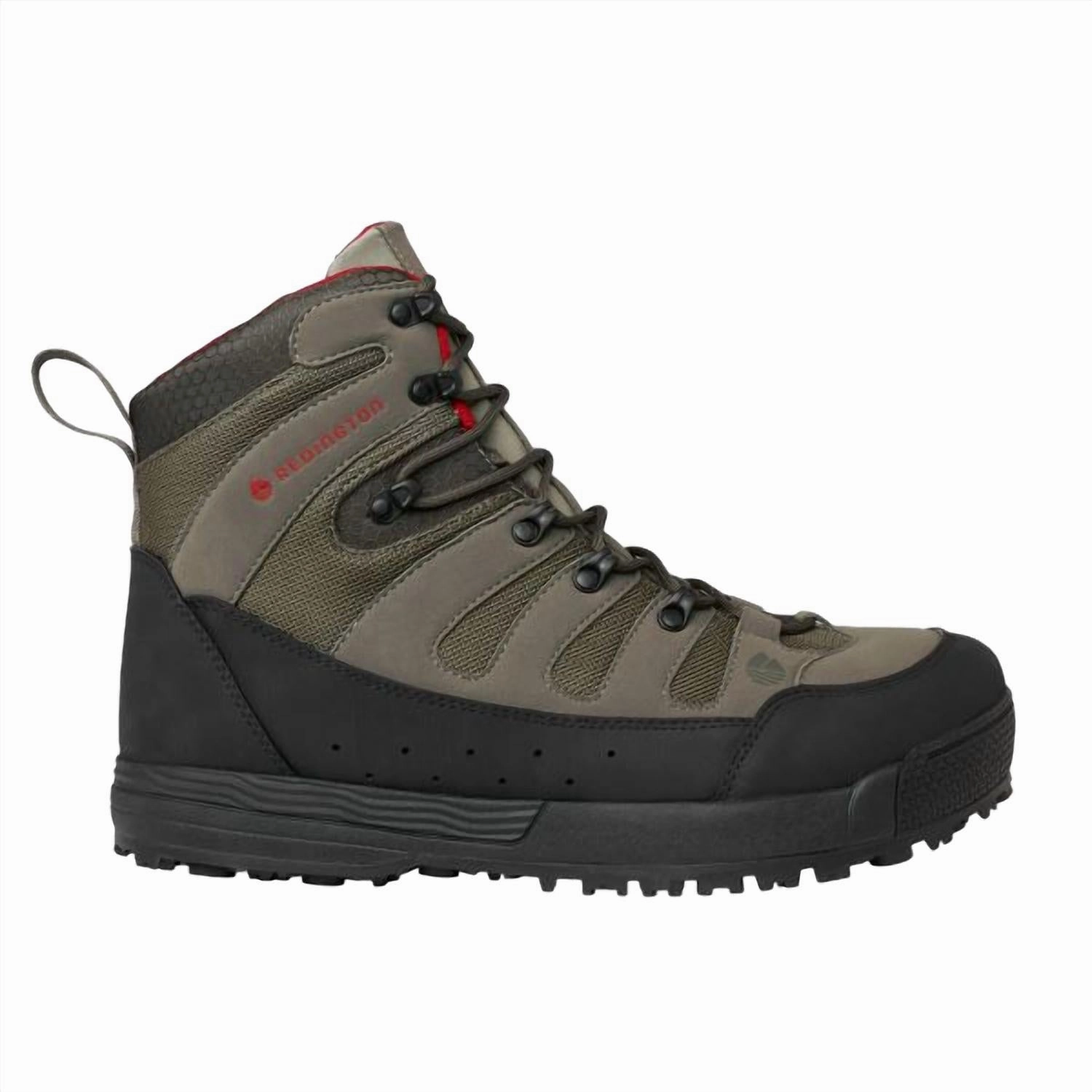 Breathable fabric lace up closure Unisex Forge Wading Boots In Sticky Rubber Riverbed