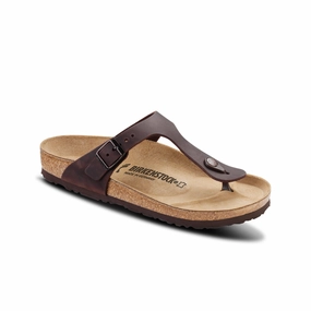Unisex Gizeh Oiled Leather Habana 74383 Non-marking sole Zoned Cushioning