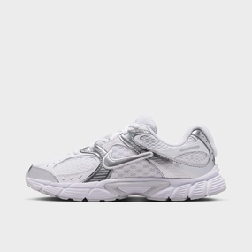 Refined Style Nike V5 RNR GS White / Metallic Silver - Pure Platinum