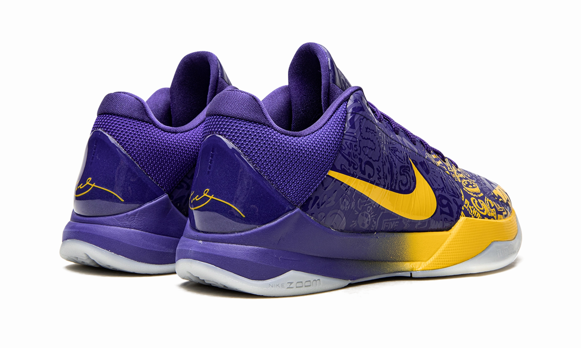 Kobe 5 Protro "5 Rings" Flexible Midsole Construction Quick Release