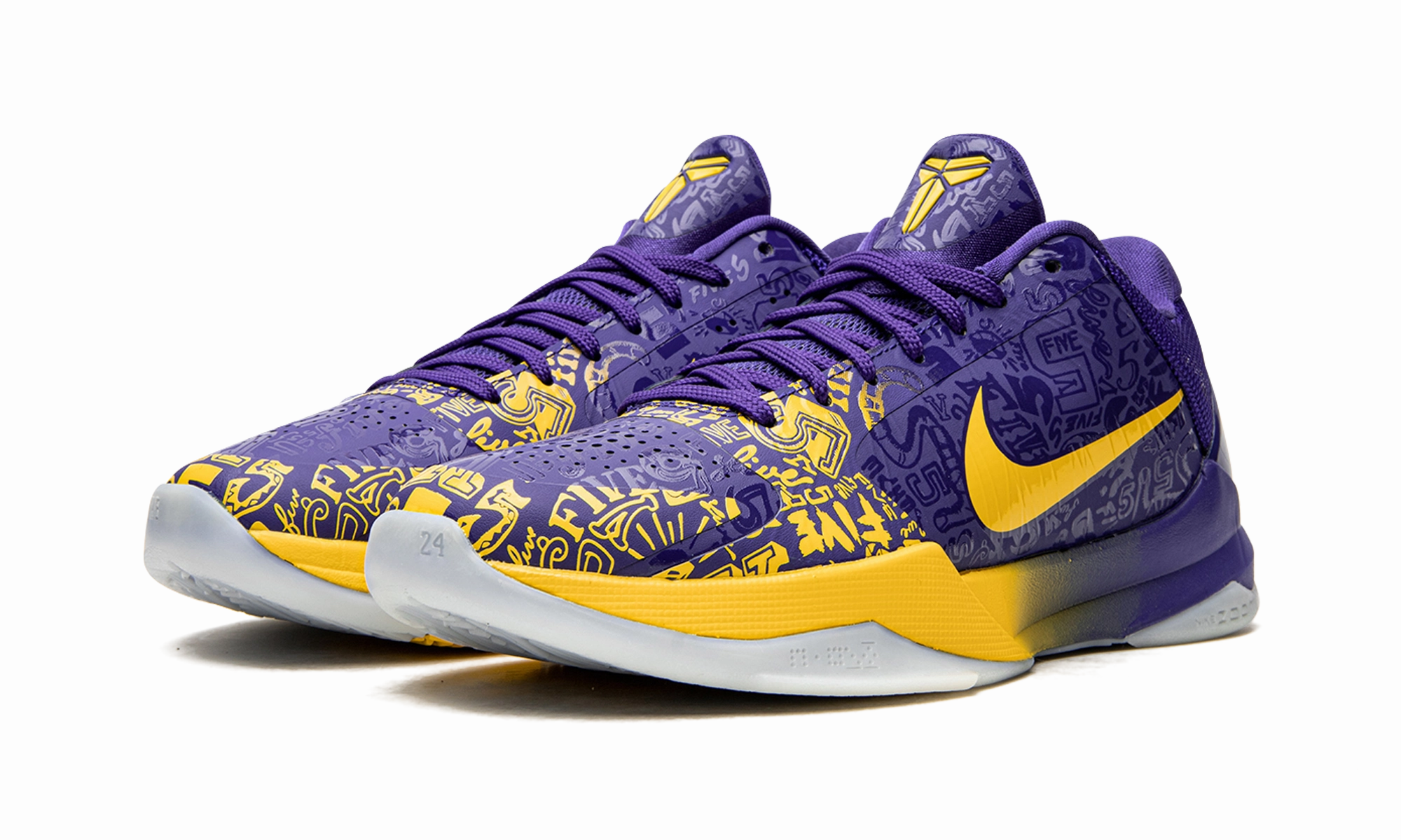 Reinforced Lace System Kobe 5 Protro "5 Rings"
