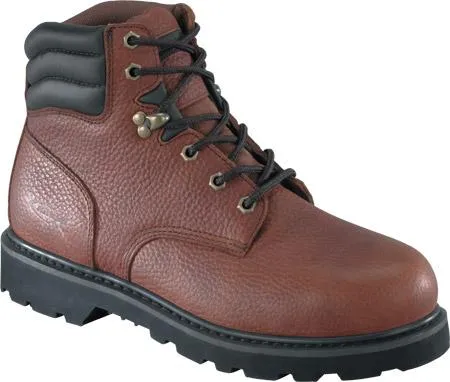 Knapp Men's K5020 Backhoe Steel Toe Boot Brown Comfortable Touch Neutral Tones