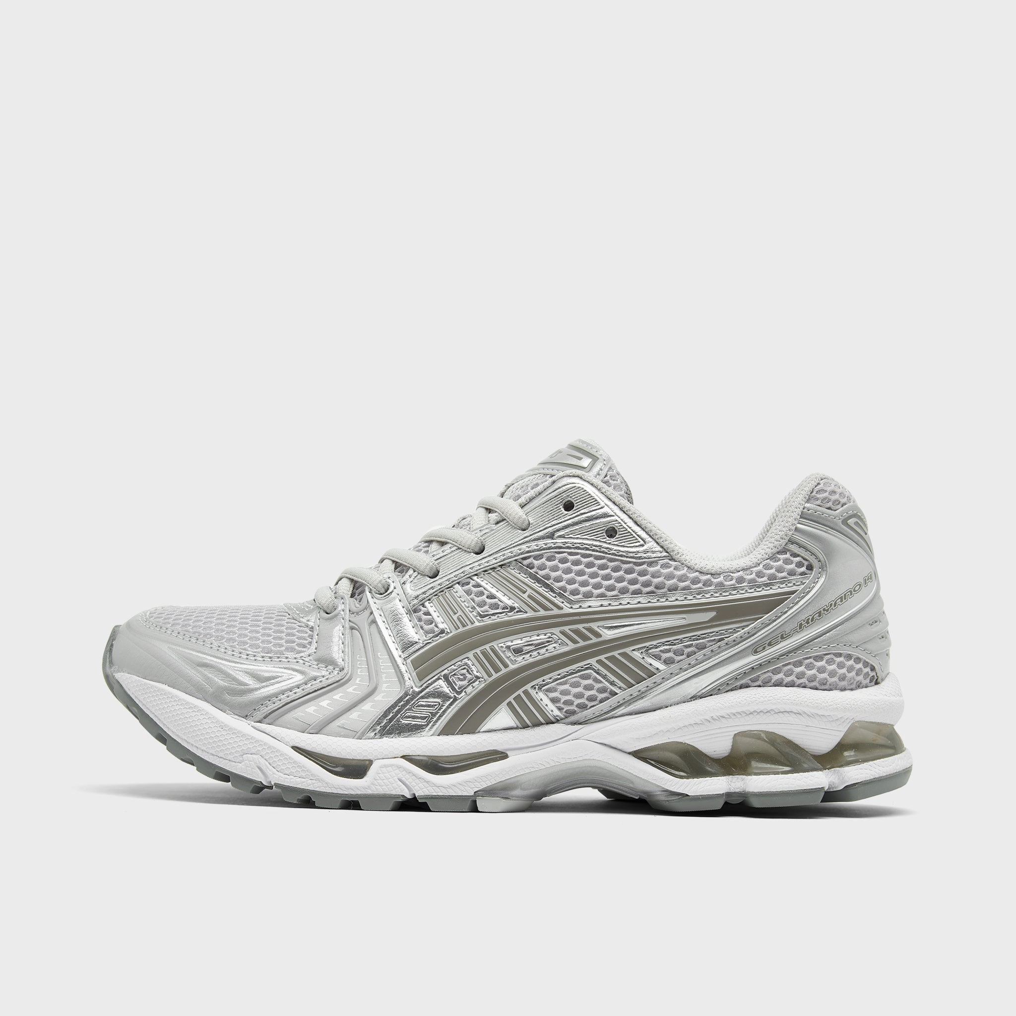 bike ride ASICS Women's Gel-Kayano 14 Cloud Grey / Clay Grey