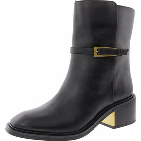 Gali Womens Buckle Leather Booties Brave Path Feather Light Rural Traveler