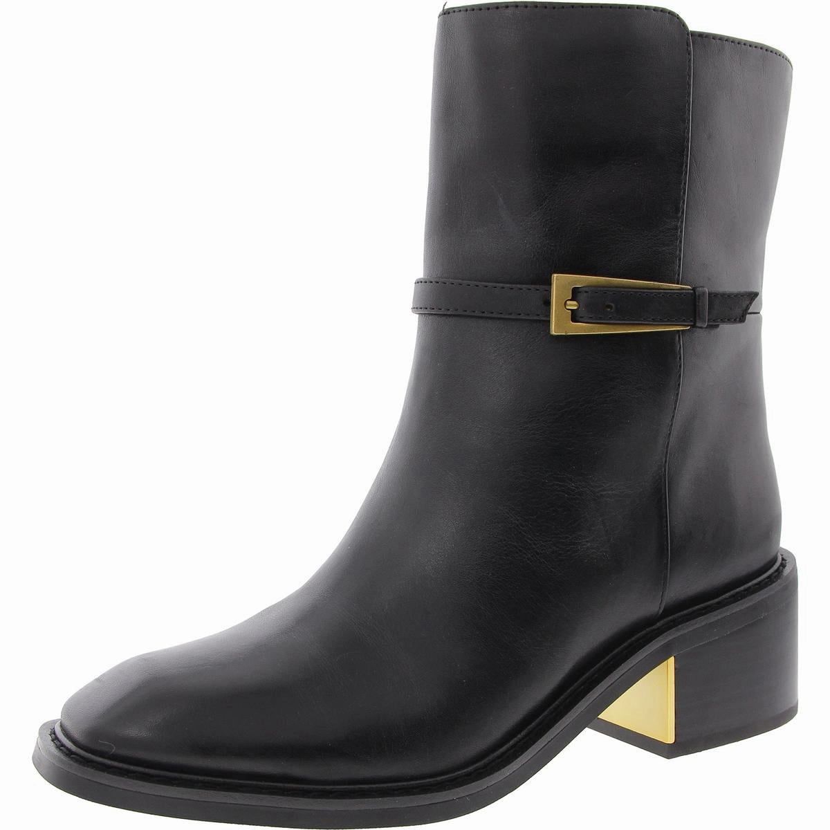 Gali Womens Buckle Leather Booties Brave Path Feather Light Rural Traveler