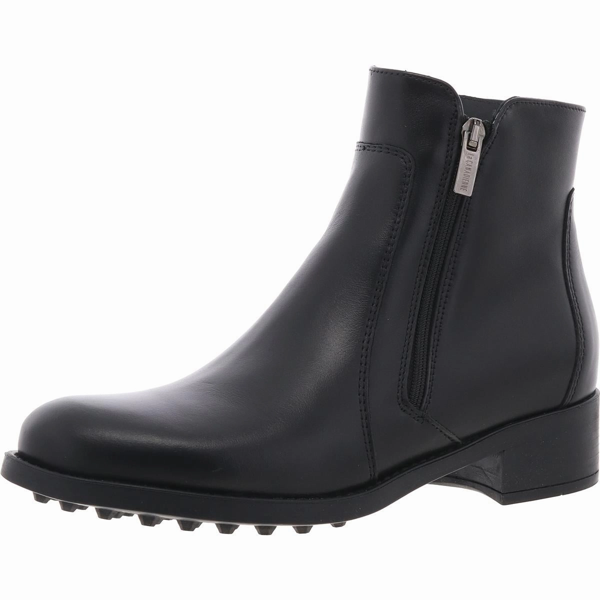 Breathable All Day Wear Ready For Adventure Womens Solid Leather Ankle Boots
