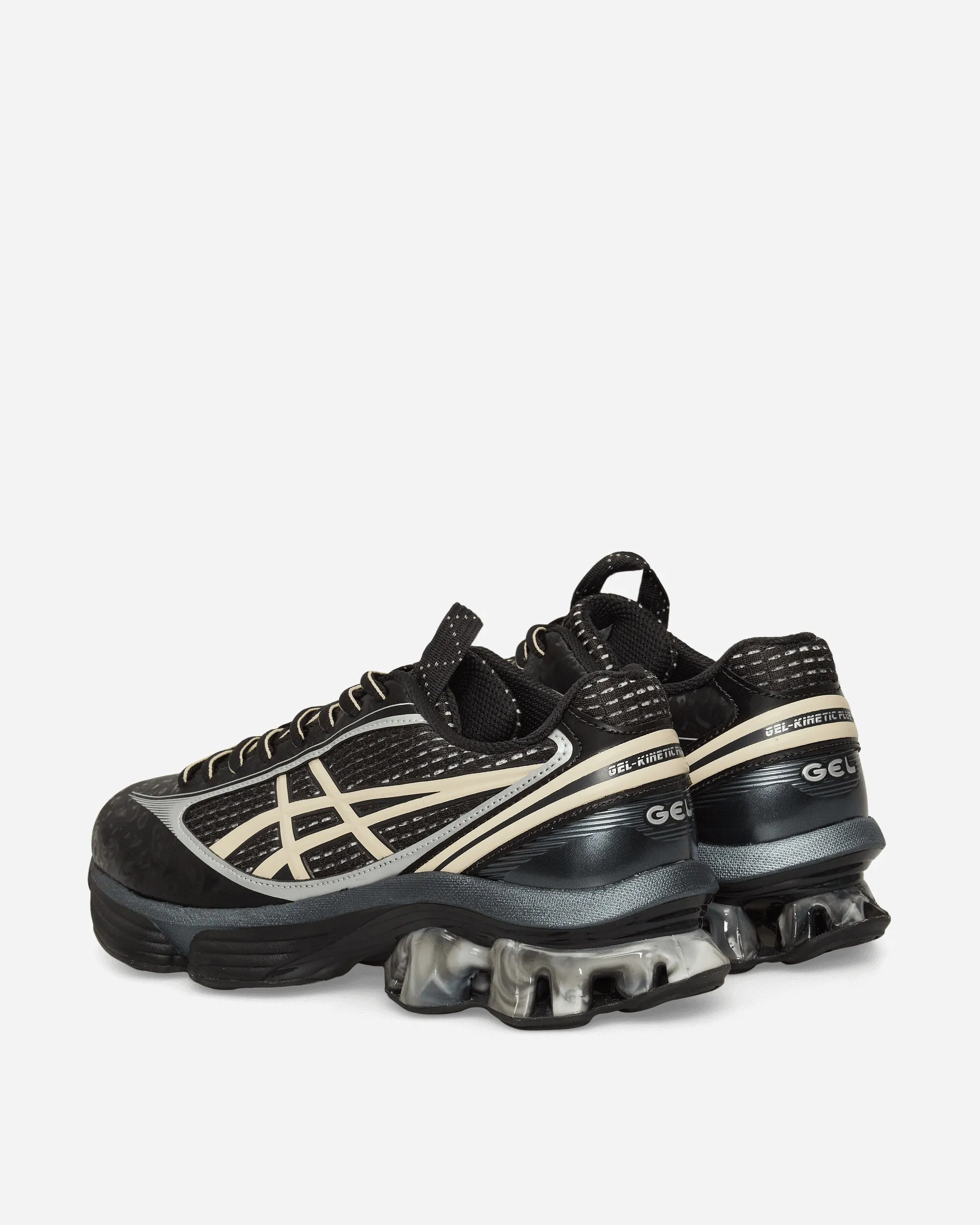 Seamless Uppers Lean Fit US6-S GEL-Kinetic Fluent Sneakers Black / Vanilla