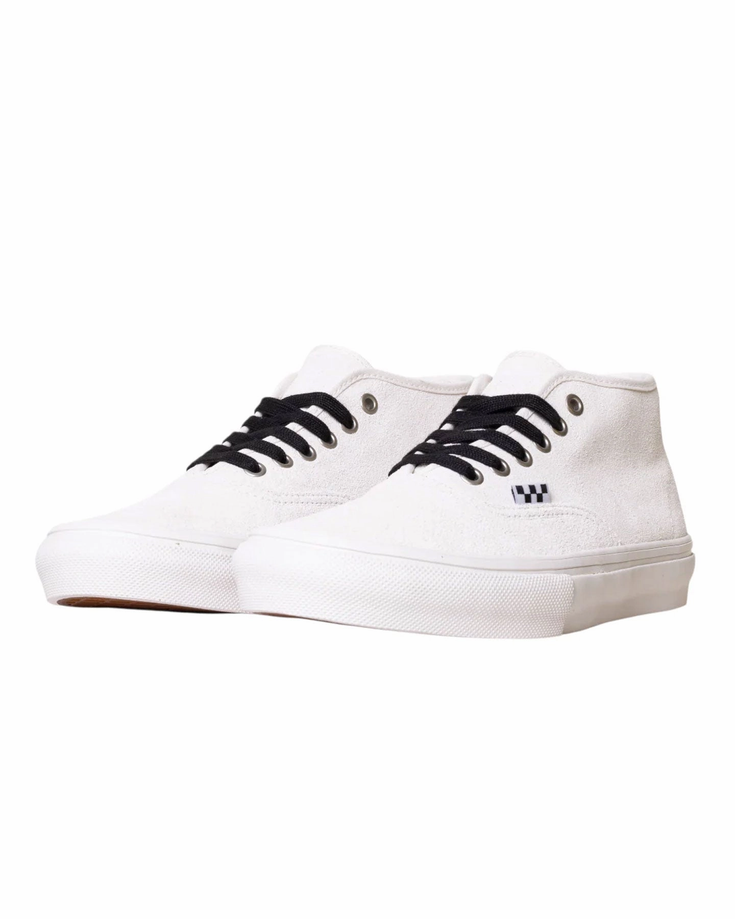 Vans Authentic Mid - Blanc De Blanc Friction Resistant Materials Every Ground