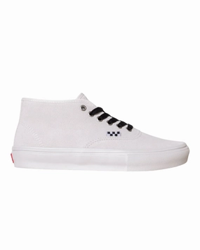 Flexible Grip Vans Authentic Mid - Blanc De Blanc