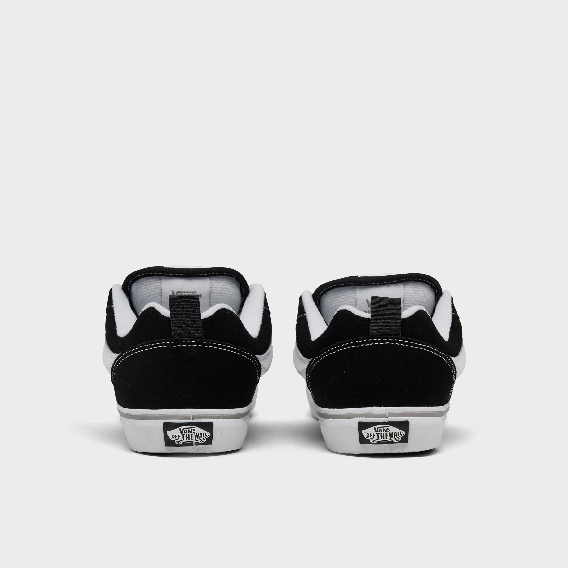 Vans Juniors' Knu Skool Black / White Clean Touch