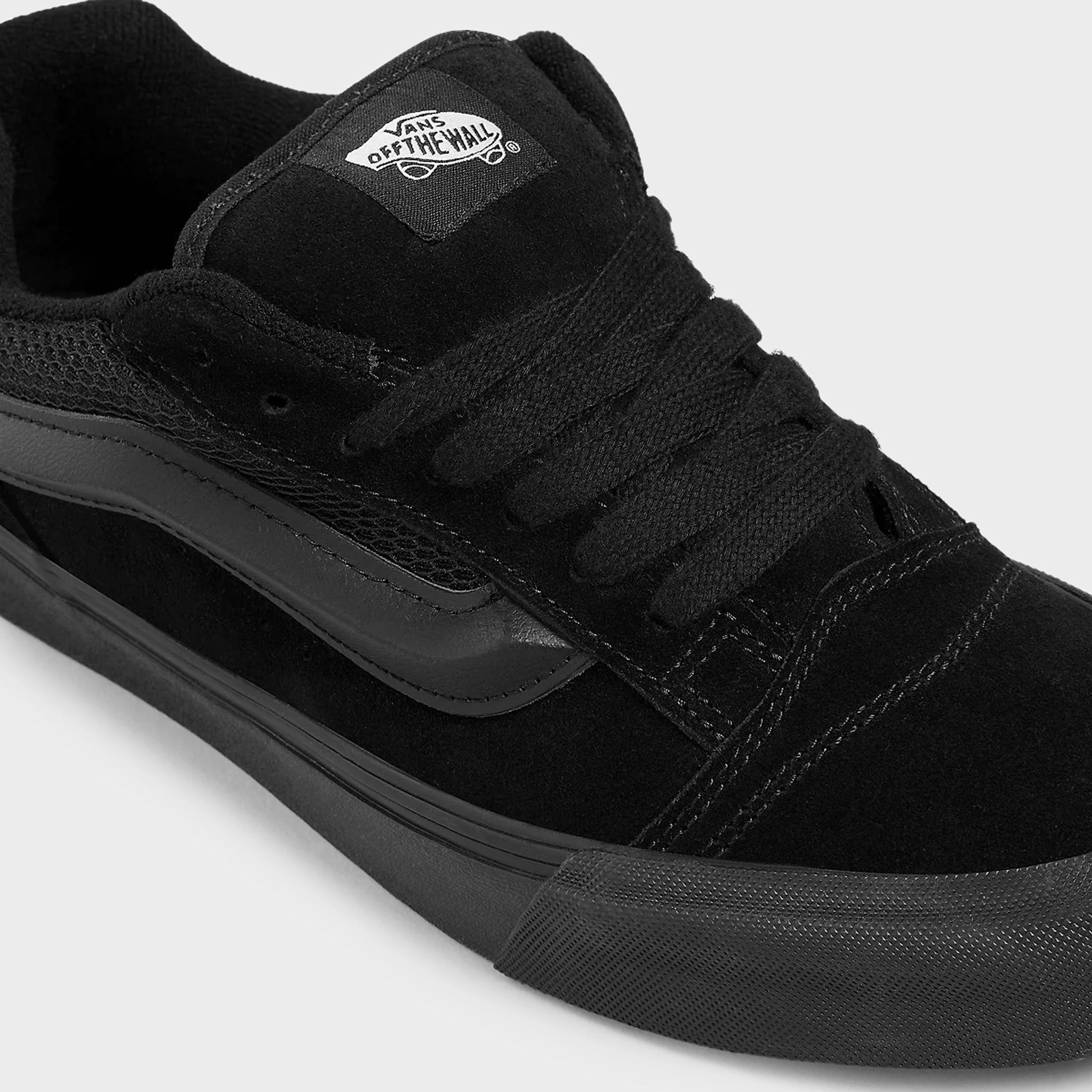 Vans Knu Skool Black / Black Foot Support Shopping Day
