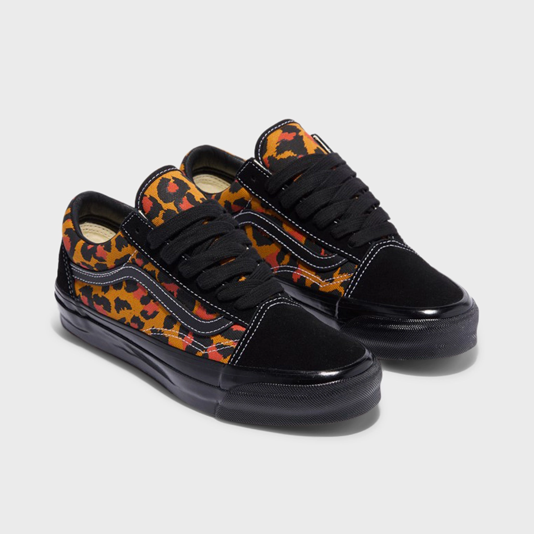 Neutral Vibe Vans LX Old Skool Leopard Black / Black