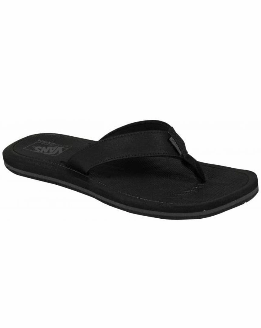 Advanced Traction Pattern Vans Nexpa Synthetic Sandals - Black / Black / Pewter