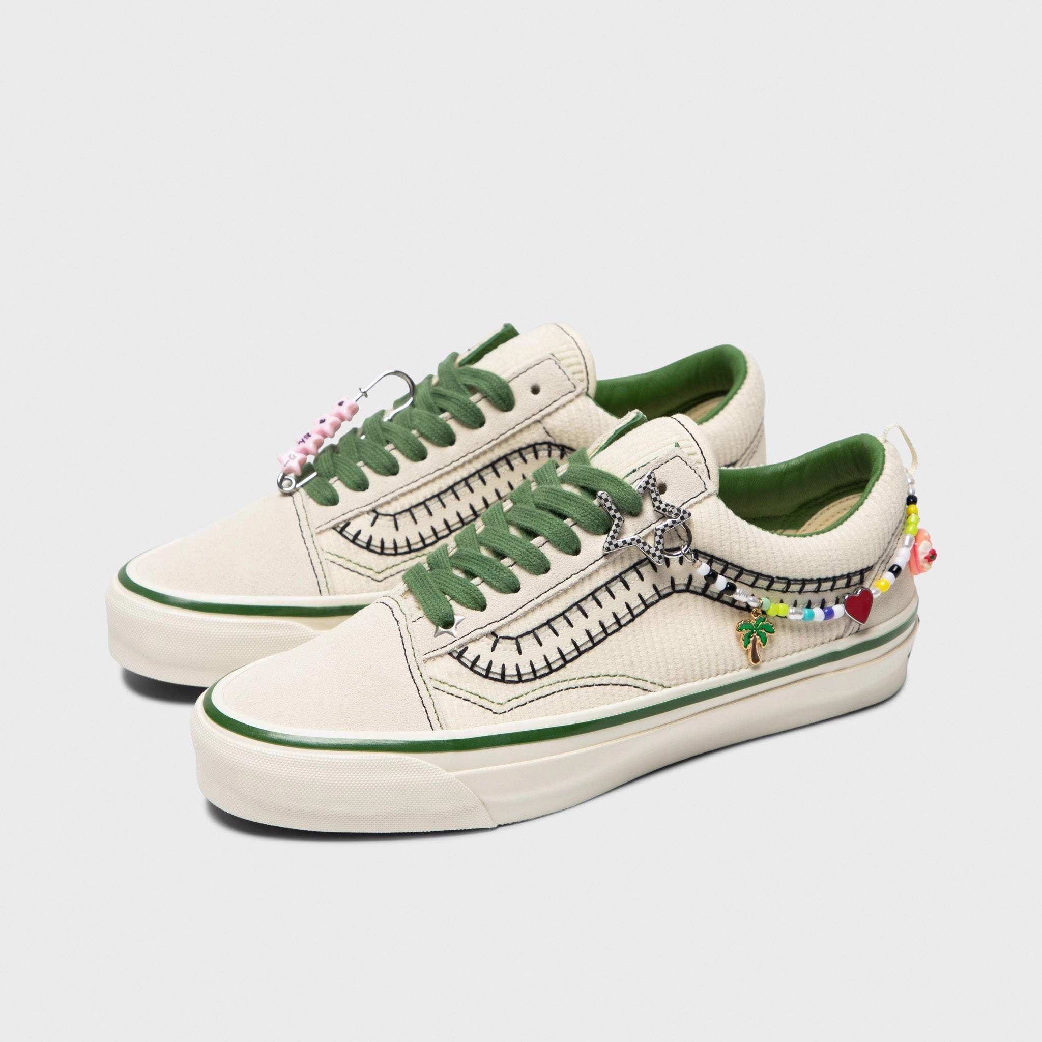 Vans Old Skool Charms Cream / Cocona Sleek Frame Lounge Ready