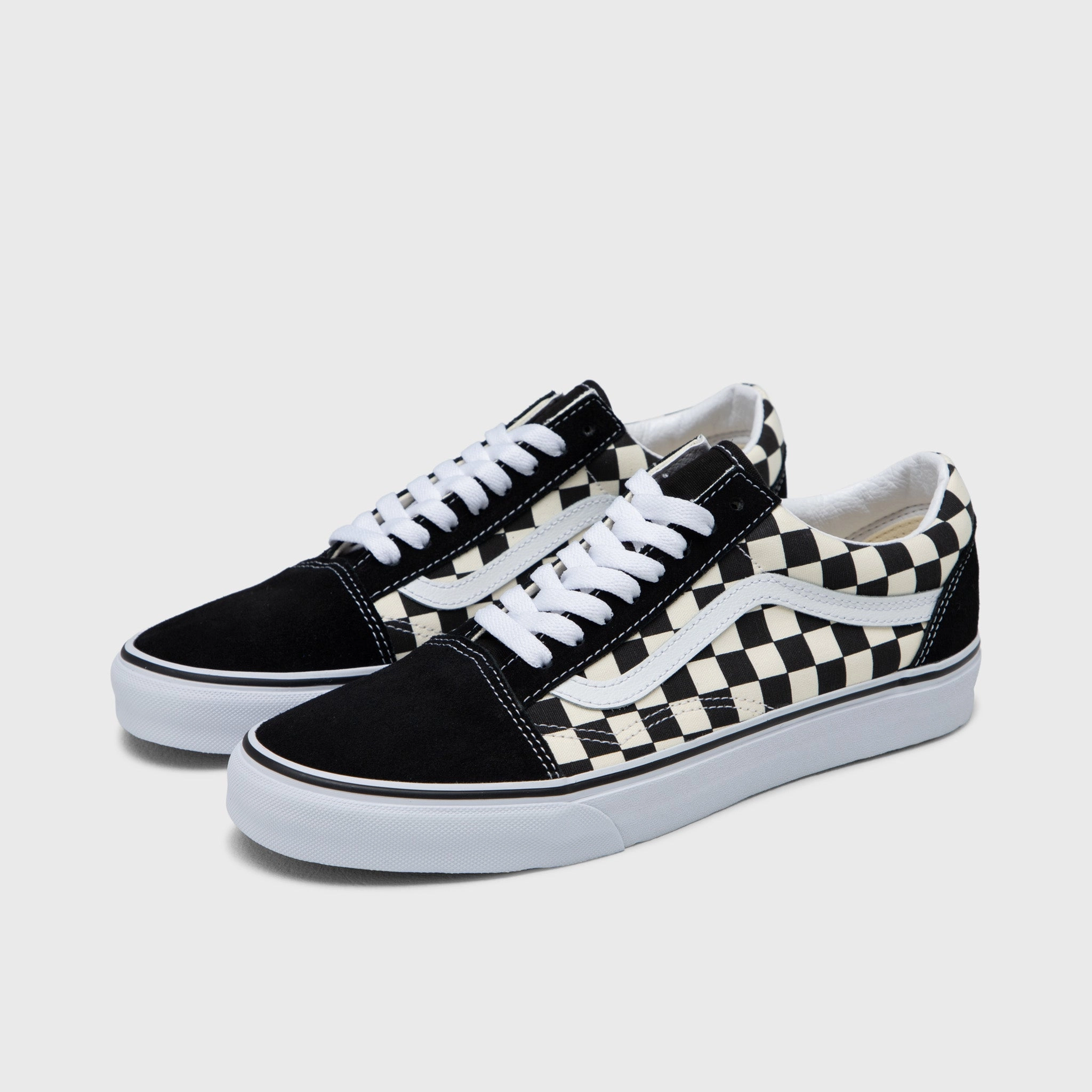 Vans Old Skool Primary Check / Black - White Skip Hike
