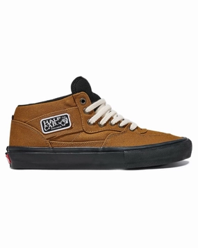 QuickDrying Vans Skate Half Cab - Duck Canvas Golden Brown / Black