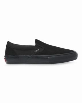 Sports-Friendly Vans Skate Slip On - Black / Black
