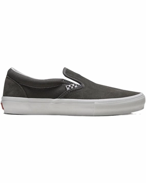 Vans Skate Slip On - Pewter / True White Daylight Style Stylish Wear