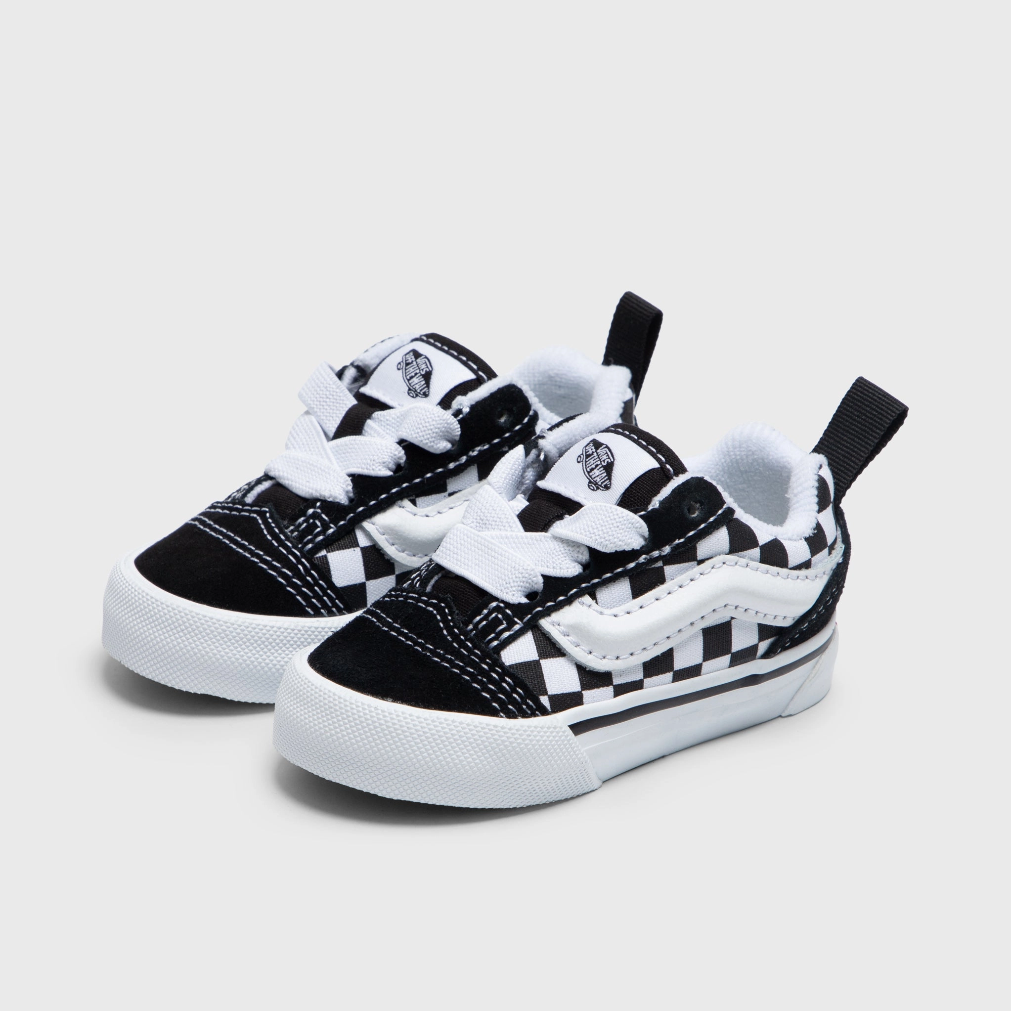 Vans Toddlers' Knu Skool Check / Black Flex Technology