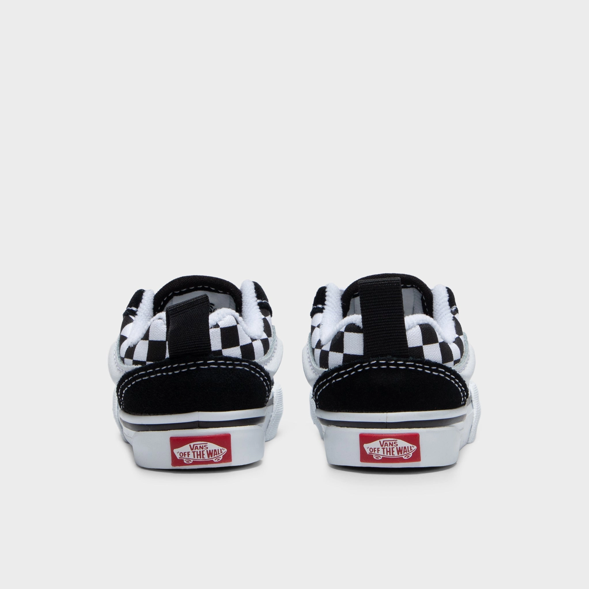 On Foot On Move Vans Toddlers' Knu Skool Check / Black