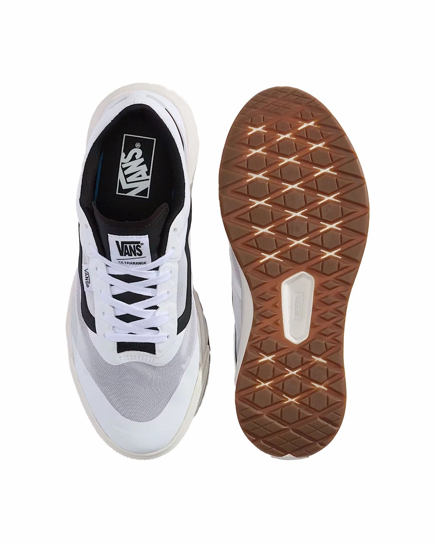 Vans UltraRange 2.0 - White / Black High Rebound Outsole Support Tech