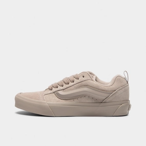 Vans Women's Knu Skool  / Suede Mushroom Flooded Natural Movement Modern Fit