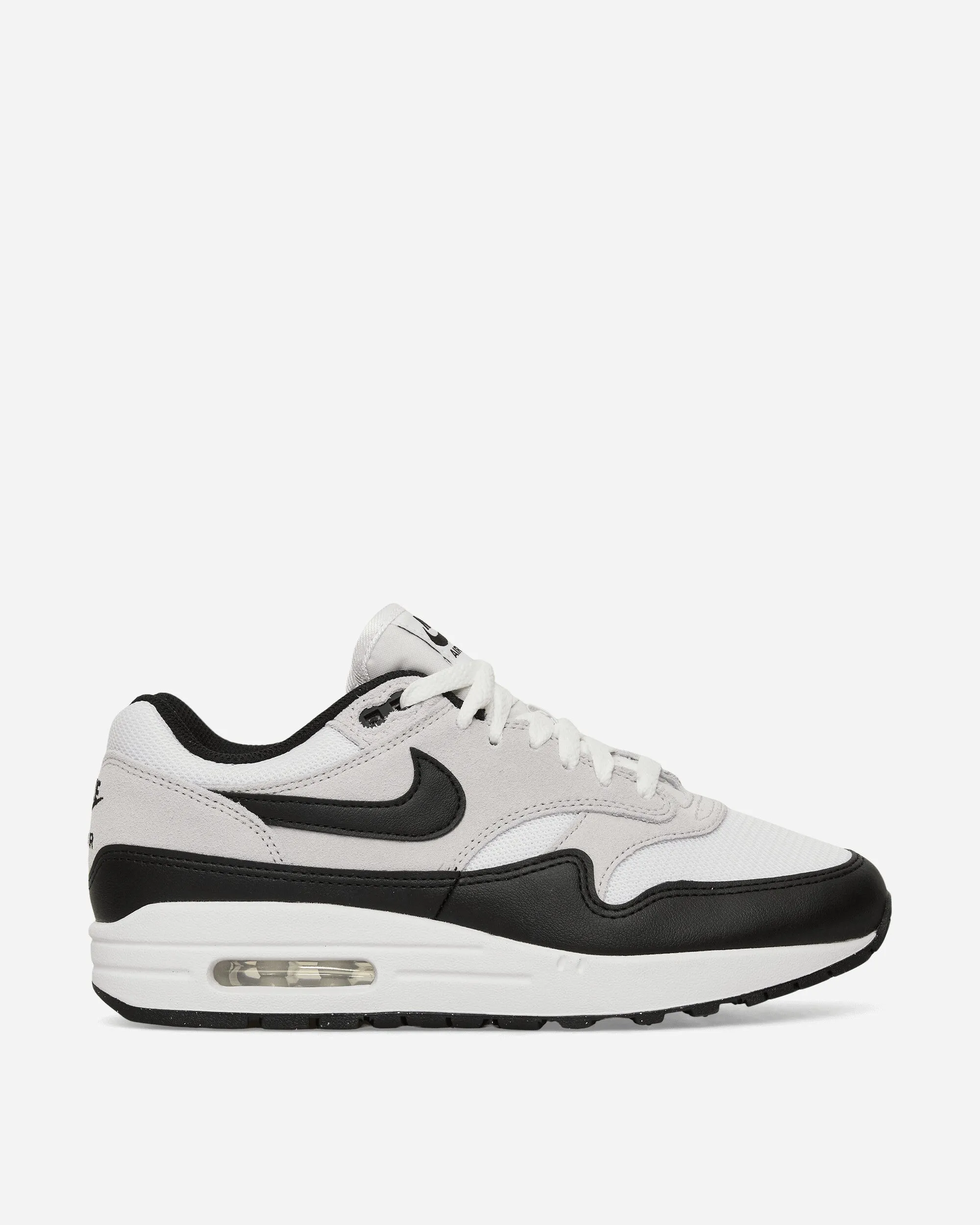 Trend-setting comfort 3D printed midsole Air Max 1 Essential Sneakers White / Black / Pure Platinum